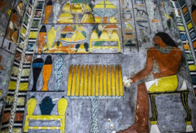 Descubren en Egipto una colorida tumba de 4300 años de antigüedad