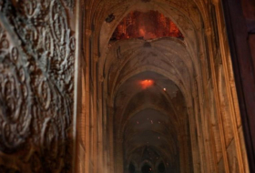  Las primeras imágenes del interior de Notre Dame 