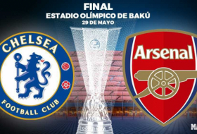  Bakú acogerá el 29 de mayo la final entre Chelsea y Arsenal 