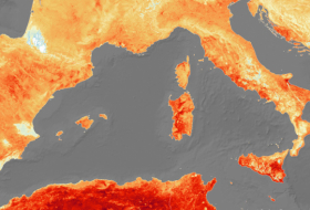 ¿Planeta rojo?: El calor extremo en Europa puede 'observarse' desde el espacio