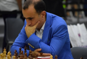   El ajedrecista azerbaiyano en el torneo abierto en España  