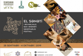   Bakú acogerá el I Festival Internacional de Artesanía Tradicional de Bakú 