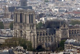 Se reanudan las obras de fortalecimiento de la estructura de Notre Dame