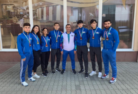   Karatecas cadetes y jóvenes azerbaiyanos ganaron 8 medallas en Hungría  