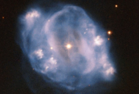     FOTO:     El Hubble capta una nebulosa planetaria que representa el posible futuro de nuestro propio sistema solar