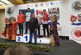   Combatientes azerbaiyanos ganan siete medallas en el Campeonato Mundial  