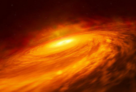  FOTO:  Publican la imagen de una galaxia espiral con forma de platillo volante