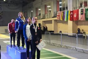   Esgrimista azerbaiyano ganó la medalla de oro  