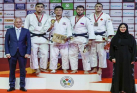   Judocas azerbaiyanos ganan tres medallas en el Grand Slam de Abu Dabi  