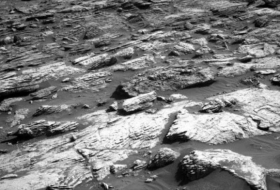     NASA     muestra un paisaje rocoso de Marte en nuevas imágenes