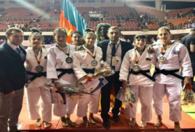   Las judocas azerbaiyanas ganan cinco medallas en Camerún  