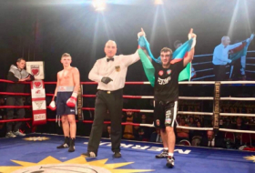   Boxeador azerbaiyano gana la tercera victoria en el ring profesional  