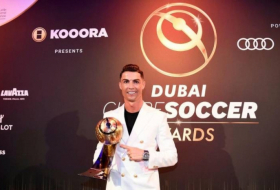 Gana Cristiano Ronaldo Premio Globe Soccer a mejor futbolista del año