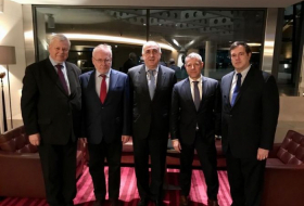  Elmar Mammadyarov mantuvo la reunión con los copresidentes en Ginebra 