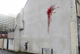 La nueva obra de Banksy solo duró dos días