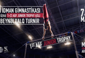   Cinco gimnastas azerbaiyanos competirán en el Torneo Internacional AGF Junior Trophy  