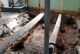 Descubren una tumba de vikingos bajo el suelo de su casa en Noruega