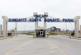   Un residente del Parque Industrial Químico Sumgayit ha comenzado la producción de un túnel de desinfección  