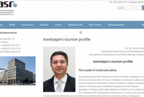   Sitio web de Alemania difundió un artículo del embajador de Azerbaiyán titulado 