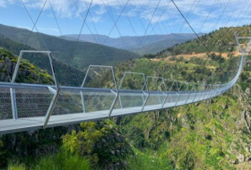 Se revela el nuevo puente peatonal suspendido más largo del mundo