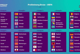 Rivales de la selección nacional de fútbol de Azerbaiyán en la Copa Mundial de 2022