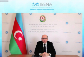 Ministro de Energía de Azerbaiyán asiste a la 11ª Asamblea de la Agencia de Energías Renovables