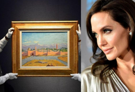 Angelina Jolie vende por 9,5 millones de euros un cuadro de Winston Churchill