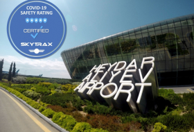 El aeropuerto de Bakú Heydar Aliyev recibe la calificación de seguridad COVID-19 de 5 estrellas