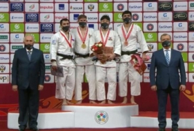 El equipo de judo de Azerbaiyán gana una medalla en el torneo de Grand Slam