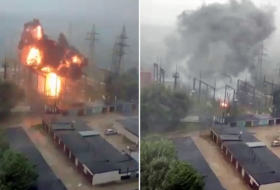 Una subestación transformadora se incendia a causa de un rayo en Moscú