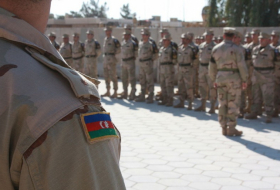  Ministerio de Defensa informa del personal de mantenimiento de la paz azerbaiyano en Afganistán