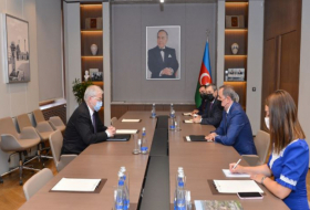 El canciller azerbaiyano recibe al nuevo copresidente ruso del Grupo de Minsk de la OSCE