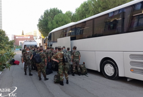 Regresa el grupo de Bomberos y Rescate del Ministerio de Situaciones de Emergencia de Azerbaiyán en Turquía