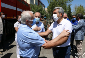 Jefe del grupo de bomberos y rescate del Ministerio de Situaciones de Emergencia de Azerbaiyán en Turquía se reúne con el gobernador de Muğla