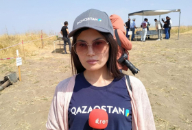     La periodista kazaja  :