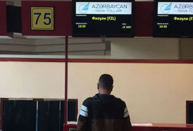   El avión Karabaj de AZAL aterriza en el aeropuerto de Fuzuli   