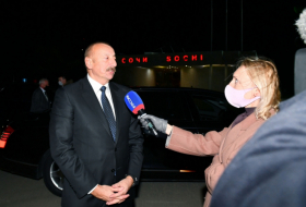 Presidente Ilham Aliyev concedió una entrevista al canal de televisión 