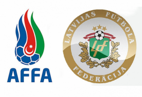 Azerbaiyán se enfrentará a Letonia en un partido amistoso