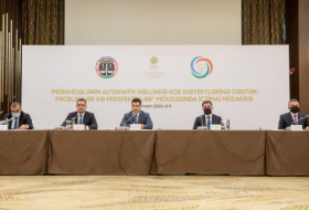 Se celebra en Azerbaiyán un debate público sobre la resolución de conflictos empresariales a través de la mediación