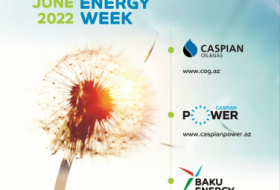 La Semana de la Energía de Bakú comenzará en junio
