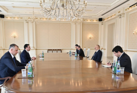  Ilham Aliyev recibió al Ministro de Relaciones Exteriores de Georgia 