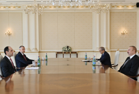  Presidente Ilham Aliyev recibe al viceprimer ministro de Georgia 