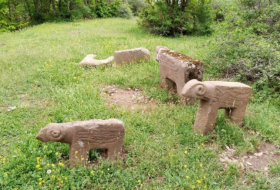 Se descubre por primera vez en Azerbaiyán una escultura de piedra de un toro