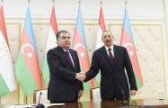   Emomali Rahmon felicita a Ilham Aliyev  