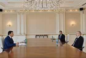   Presidente Ilham Aliyev recibe al viceprimer ministro de Uzbekistán  