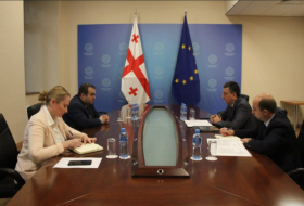 Discuten el tema de profundizar aún más la asociación estratégica entre Azerbaiyán y Georgia  