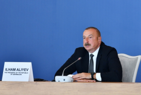     Presidente Aliyev:   Armenia ha aceptado los cinco principios propuestos por Azerbaiyán  
