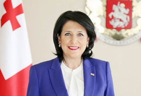   La presidenta de Georgia agradece a Azerbaiyán  