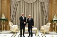   Ilham Aliyev se reunió con Putin en Ashgabat  