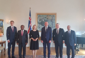 El embajador de Azerbaiyán se reunió con el presidente de Islandia